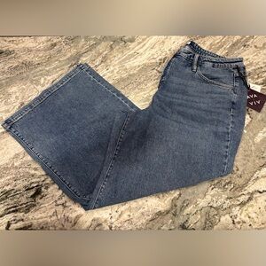 Women’s wide leg jeans high rise